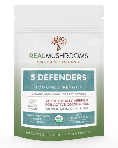 real mushrooms 5 defenders mushroom extract