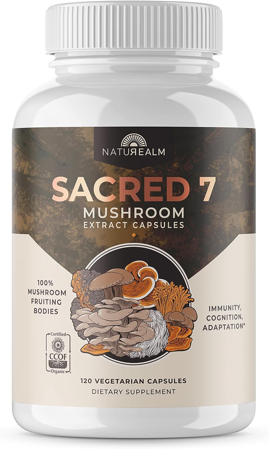Naturealm Sacred 7 Mushroom Extract Powder Review